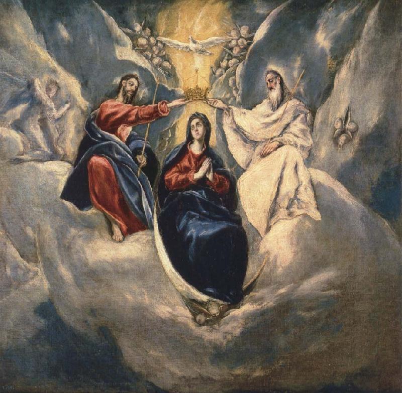 El Greco The Coronation ofthe Virgin